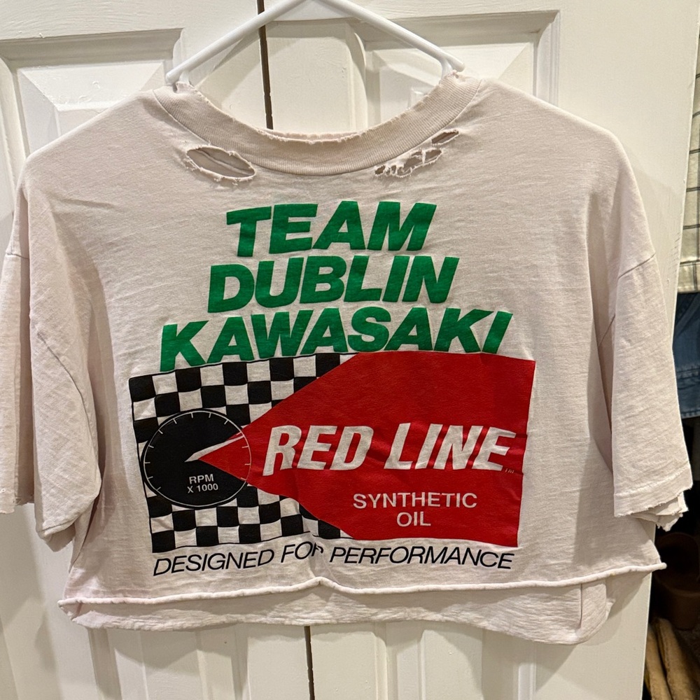 Cropped Graphic Tee